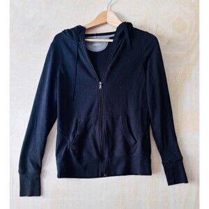 Tek Gear Black Hooded Sweatshirt Men's Hoodie Performance Fleece NEW medium